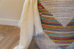 Large XL storage basket with colored pattern - Image 5