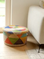 Medium opbergmand met leuk kleurpatroon - Afbeelding 3