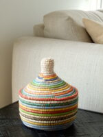 Small tajine basket with a very beautiful color pattern