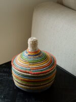 Small tajine basket with a very beautiful color pattern - Image 2