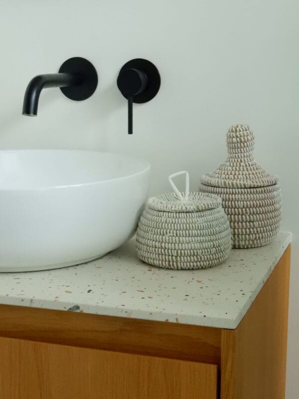 White basket set - Image 3