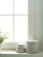 White basket set - Image 3