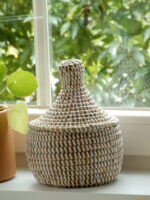 Small white tajine basket