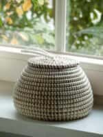 Small white basket