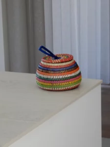 Multicolor mandje